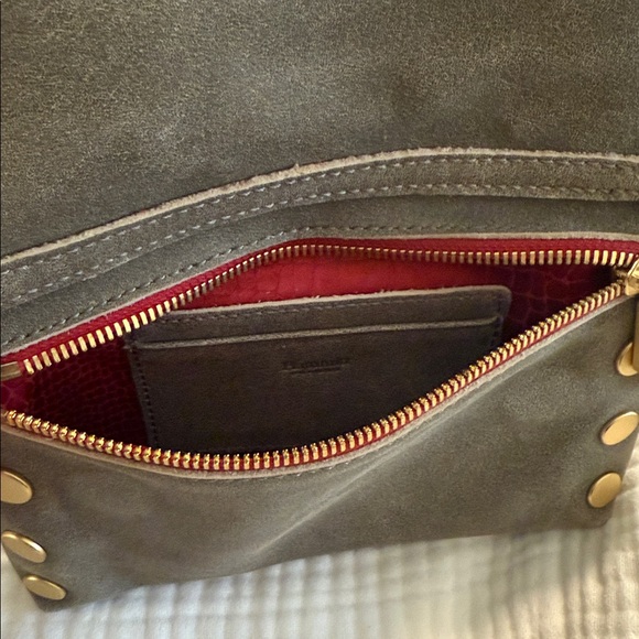 Hammitt Gray and Gold Crossbody Bag - Picture 5 of 7